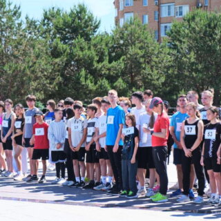 Серебро в юбилейной эстафете