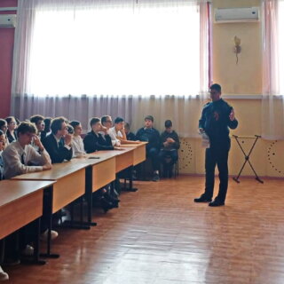 Полезная встреча в родной школе