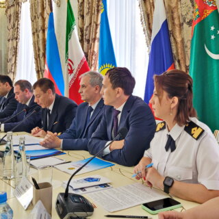 Открытие международной научно-практической конференции «актуальные решения проблем водного транспорта» в рамках каспийского научно-образовательного конгресса