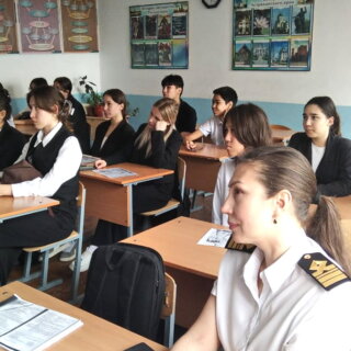 Встреча со школьниками в селе растопуловка