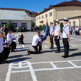 Прощание со знаменем учебного заведения. судоводители – 2025