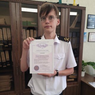 Курсант КИМРТ стал победителем международного конкурса научных работ