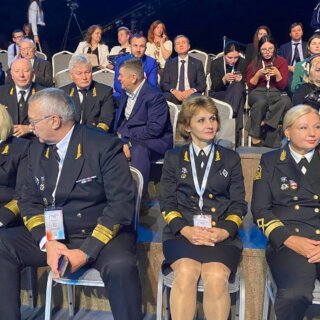 Директор Каспийского института морского и речного транспорта имени генерал-адмирала Ф.М. Апраксина Ольга Карташова принимает участие в «Транспортной неделе – 2025»