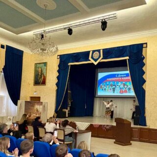 В Каспийском институте морского и речного транспорта стартовал Фестиваль национальных культур «Россия дружбой народов сильна»