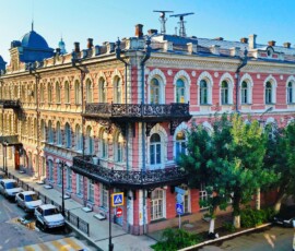 Здание учебного корпуса факультета высшего образования Здание учебного корпуса факультета высшего образования